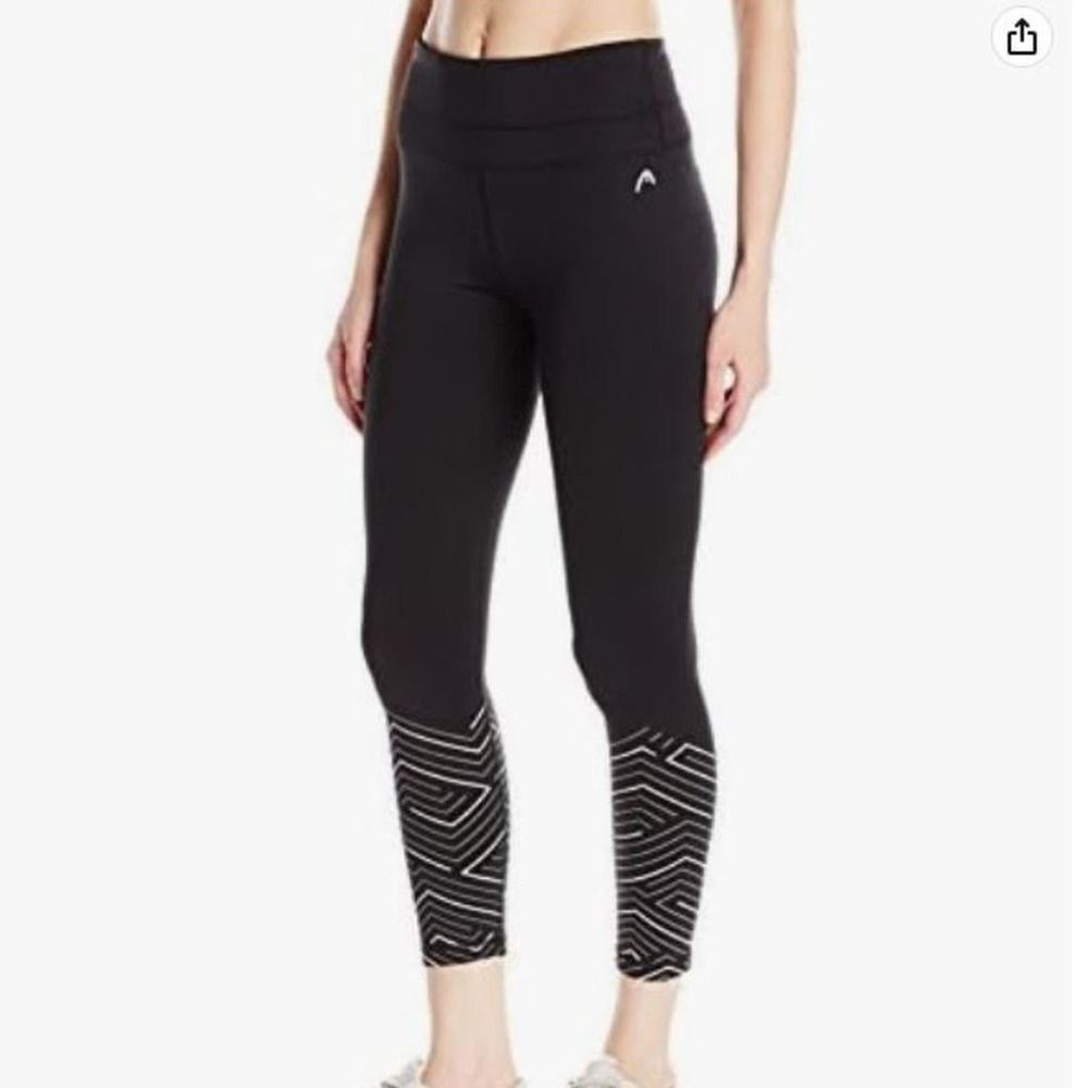 Head Women's XS Neowave Namaste High Waist 7/8 Black Leggings